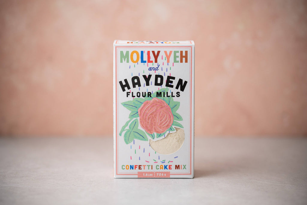 Molly Yeh x HFM Confetti Cake Mix