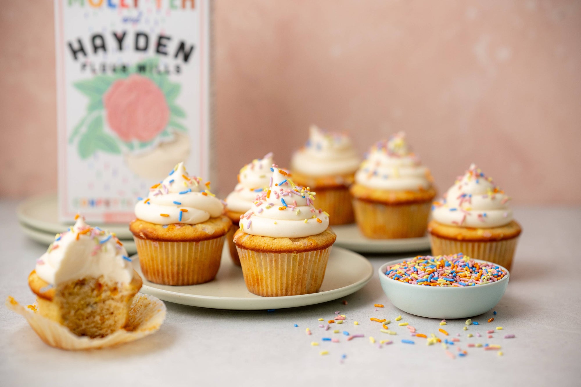 Molly Yeh x HFM Confetti Cake Mix