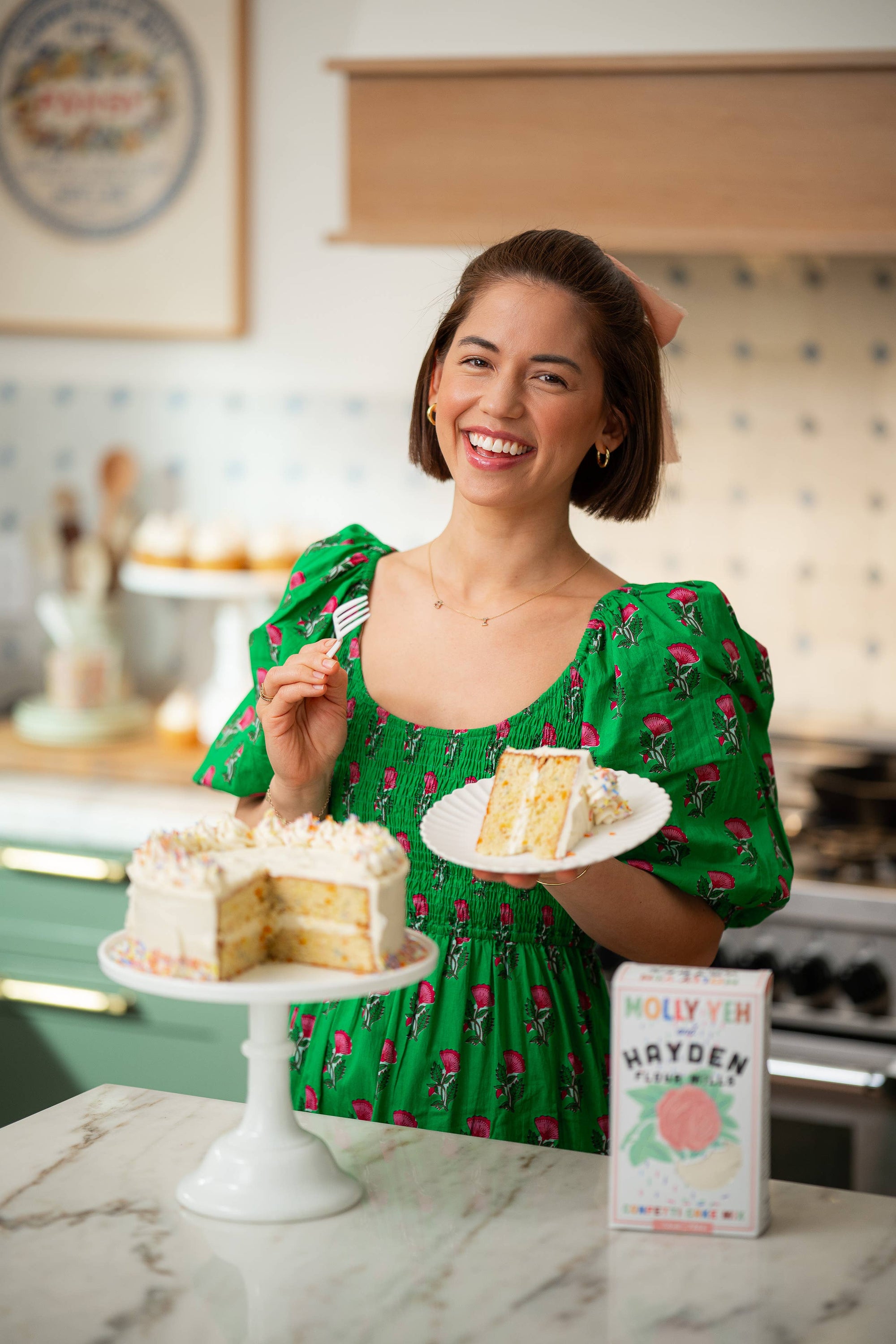 Molly Yeh x HFM Confetti Cake Mix