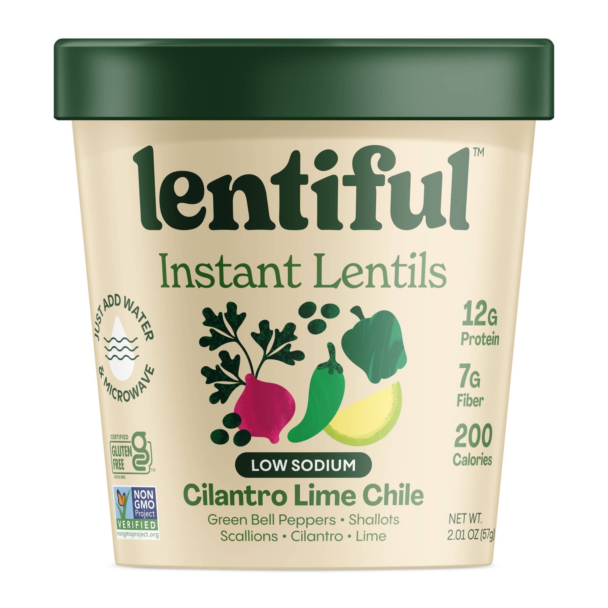Cilantro Lime Chile Instant Lentils