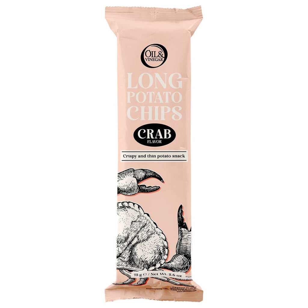 Long Potato Chips Crab