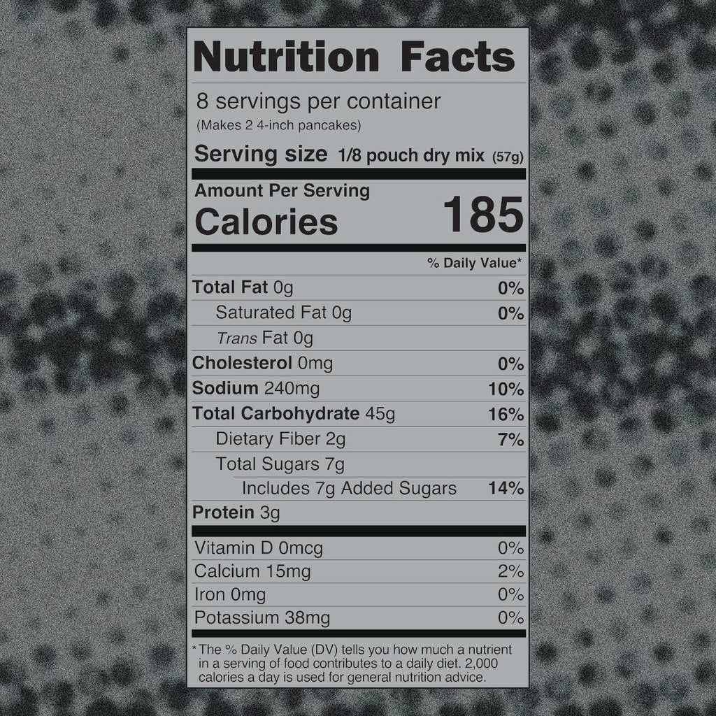 Black Sesame Mochi Pancake and Waffle Mix