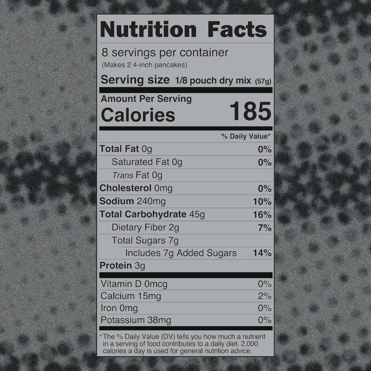 Black Sesame Mochi Pancake and Waffle Mix