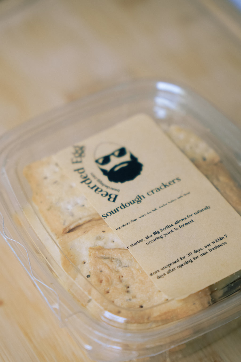 Sourdough Crackers, 4oz