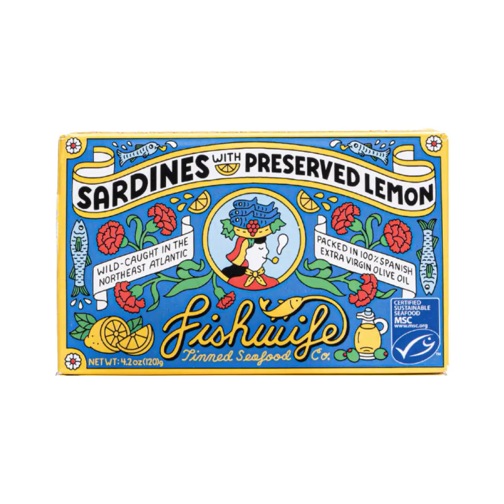 Sardines with Preserved Lemons