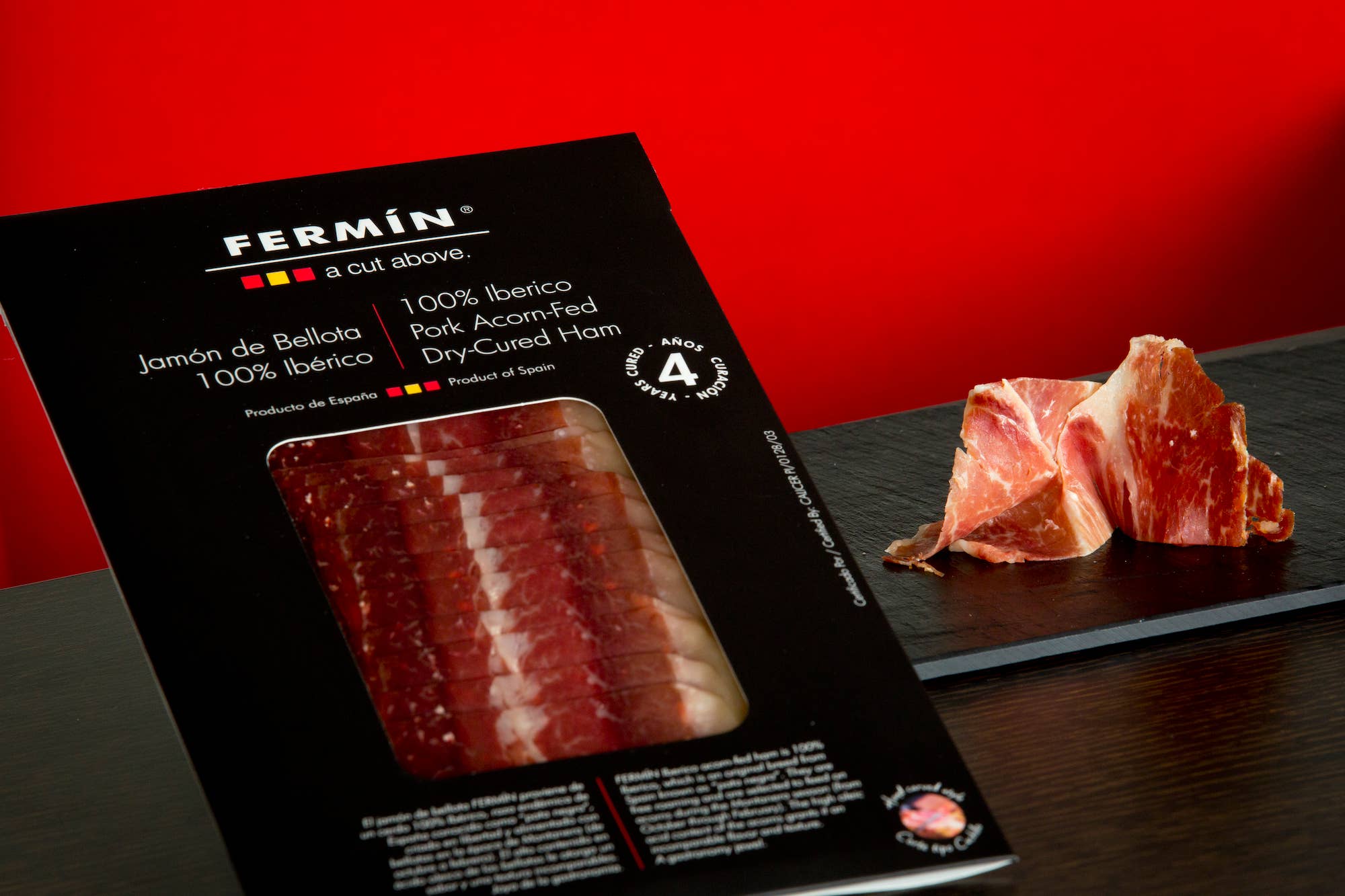 Acorn Fed (Bellota) 100% Iberico Breed Pork Ham 2oz | Jamon