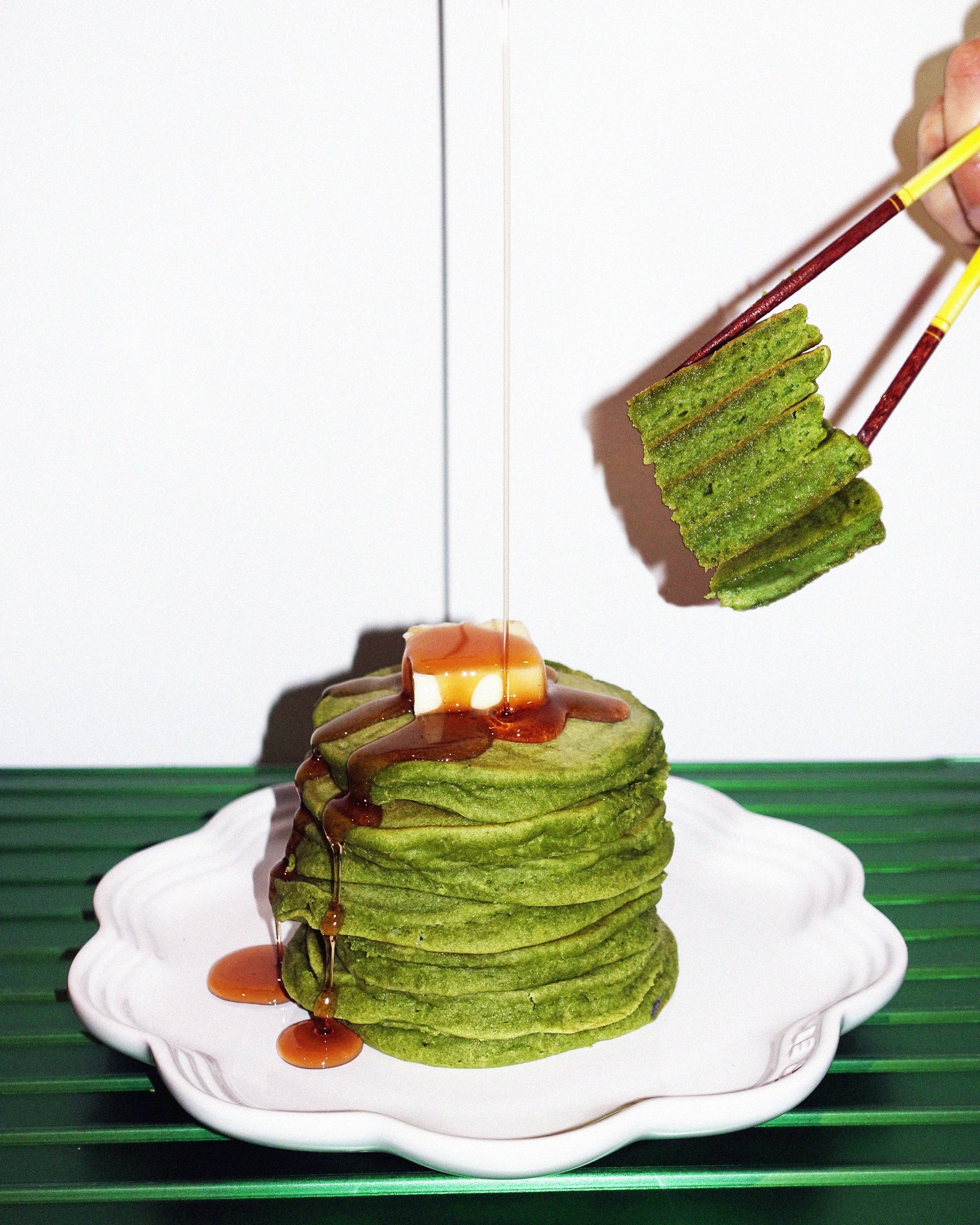 Pandan Coconut Mochi Pancake and Waffle Mix – Bearded Egg