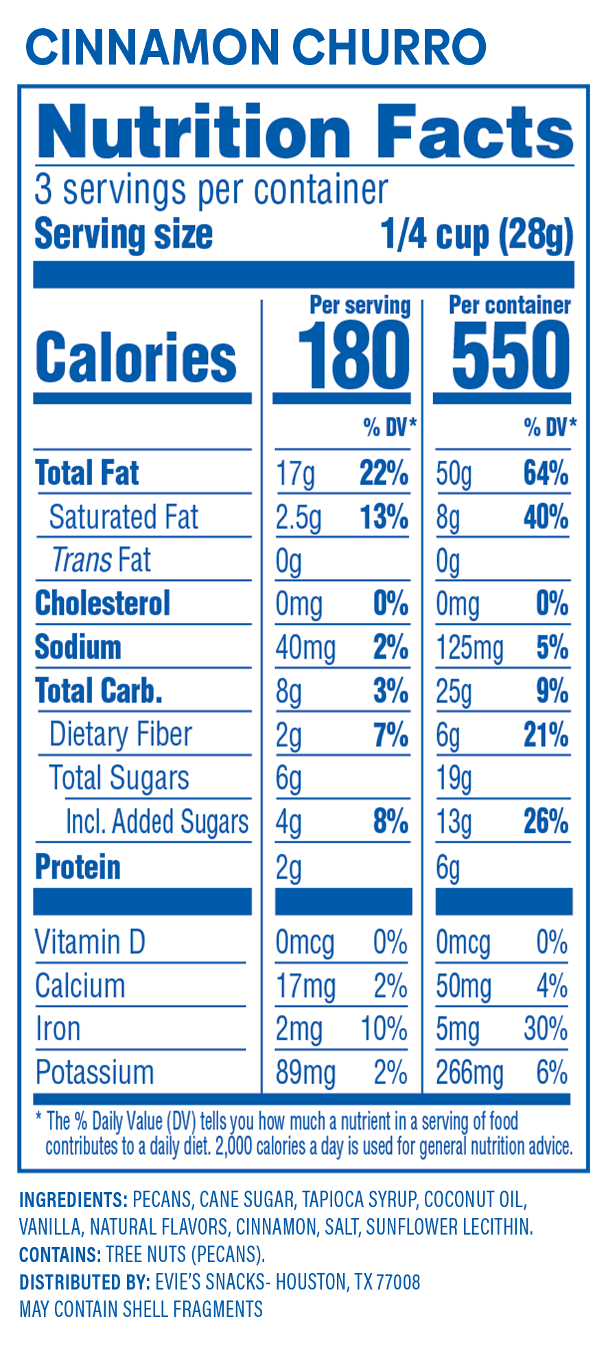 Cinnamon Churro Roasted Pecans