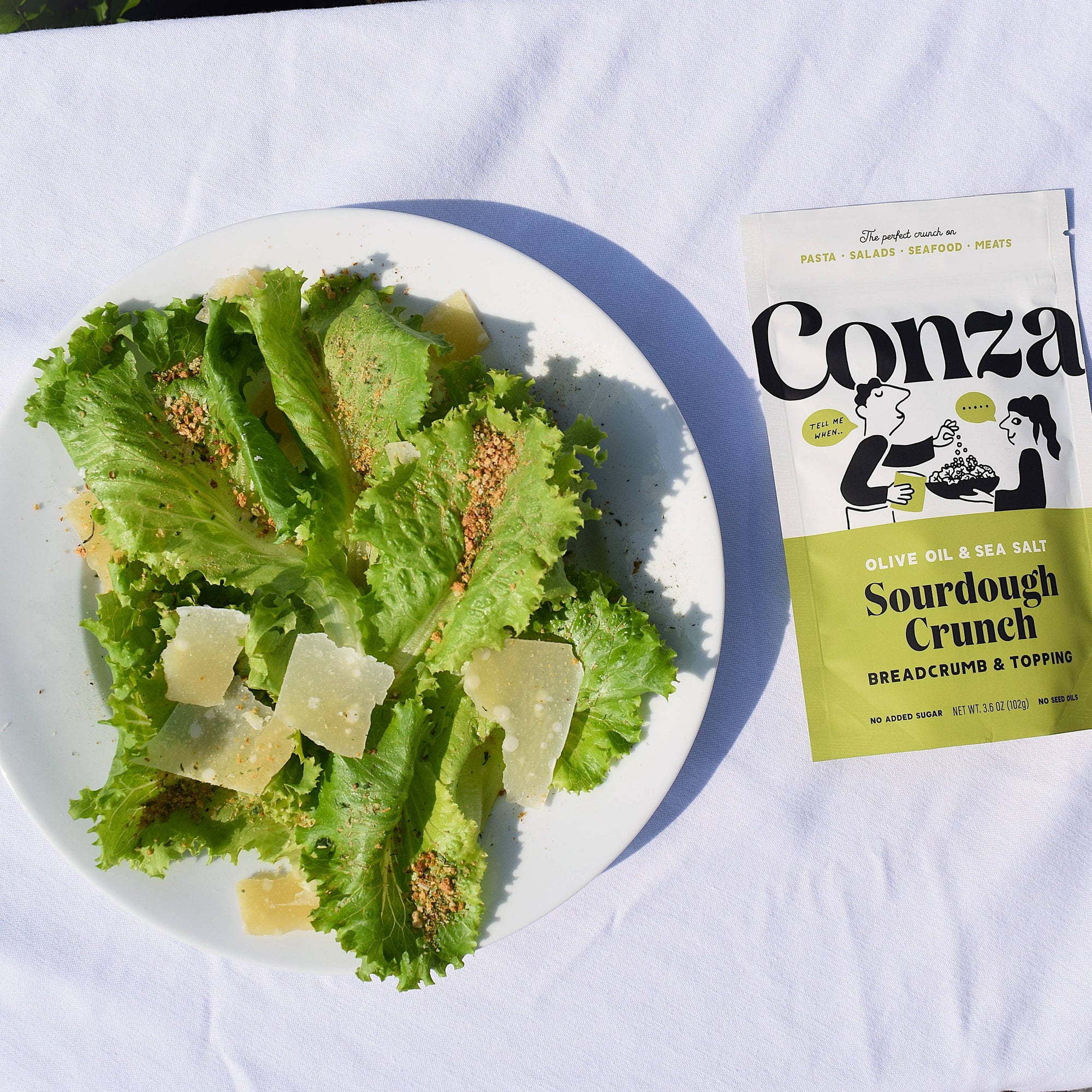 Olive Oil & Sea Salt - Sourdough Crunch Breadcrumbs - 3.6oz